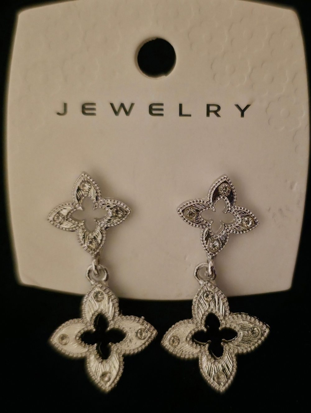 Floral Drop Earrings